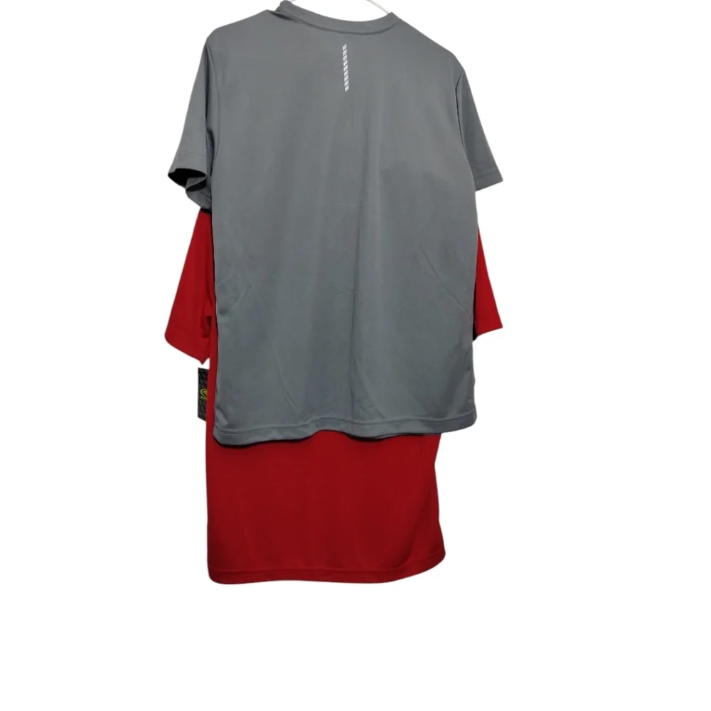 Bundle Of 2 Athletic Works Men's‎ S Performance Tee Gym Run Workout